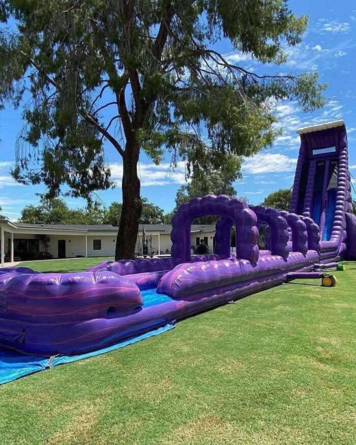40ft Purple Crush Slip-N-Slide Waterslide