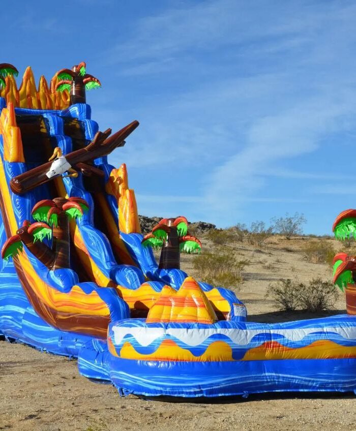 24ft Lava Plunge Waterslide